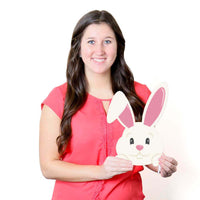 Hippity Hoppity - Easter Bunny & Egg Yard Decorations - Outdoor Easter Lawn Decorations - 10 Piece