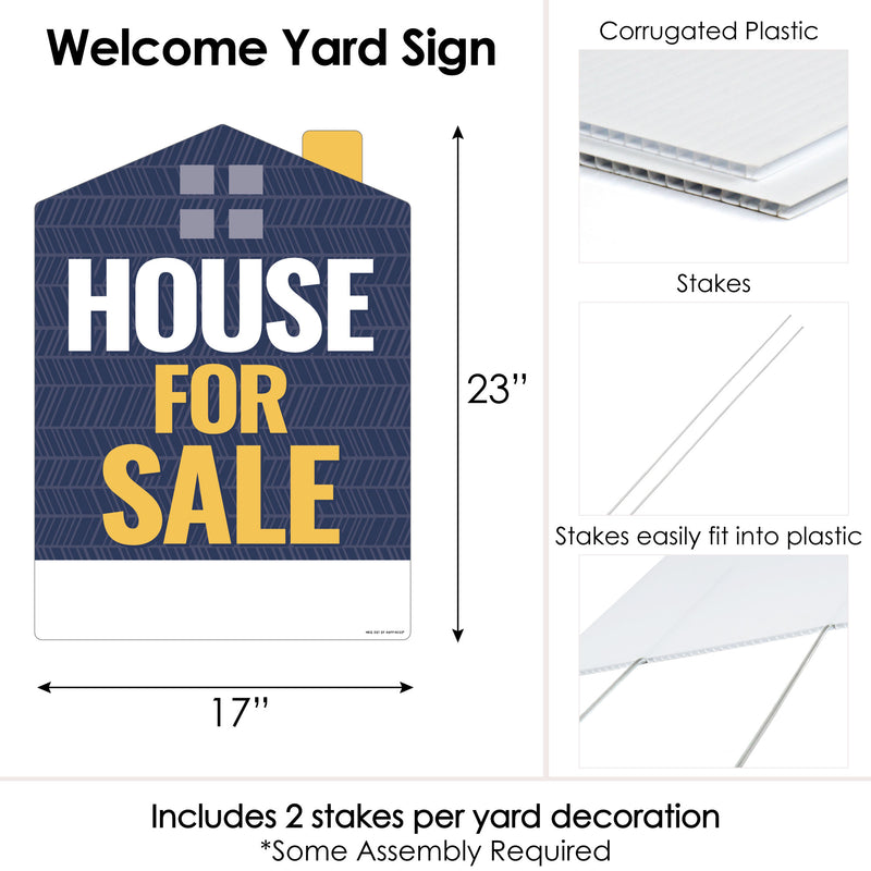 House For Sale Sign - Welcome Yard Sign