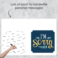 I Messed Up Big Time - I'm Sorry Apology Giant Greeting Card - Big Shaped Jumborific Card - 16.5 x 22 inches