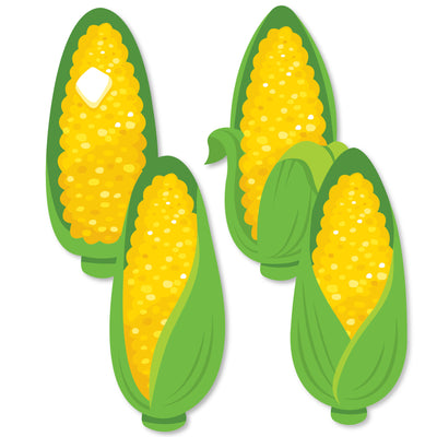 It's Corn - DIY Shaped Fall Harvest Party Cut-Outs - 24 Count