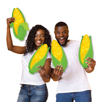 It's Corn - Yard Sign and Outdoor Lawn Decorations - Fall Harvest Party Yard Signs - Set of 8
