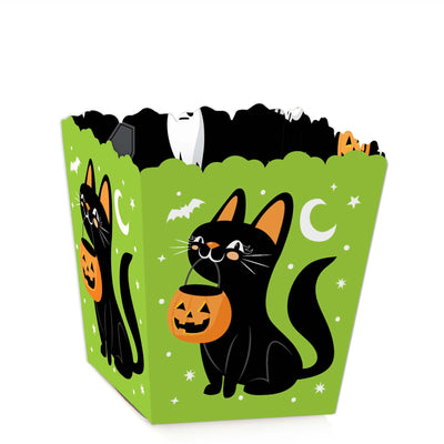 Jack-O'-Lantern Halloween - Party Mini Favor Boxes - Kids Halloween Party Treat Candy Boxes - Set of 12