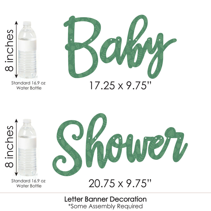 Koala Cutie - Bear Baby Shower Letter Banner Decoration - 36 Banner Cutouts and Baby Shower Banner Letters