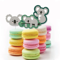 Koala Cutie - DIY Shaped Bear Birthday Party and Baby Shower Cut-Outs - 24 Count