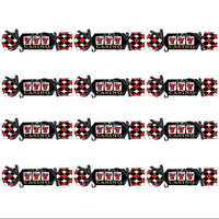 Las Vegas - No Snap Casino Party Table Favors - DIY Cracker Boxes - Set of 12
