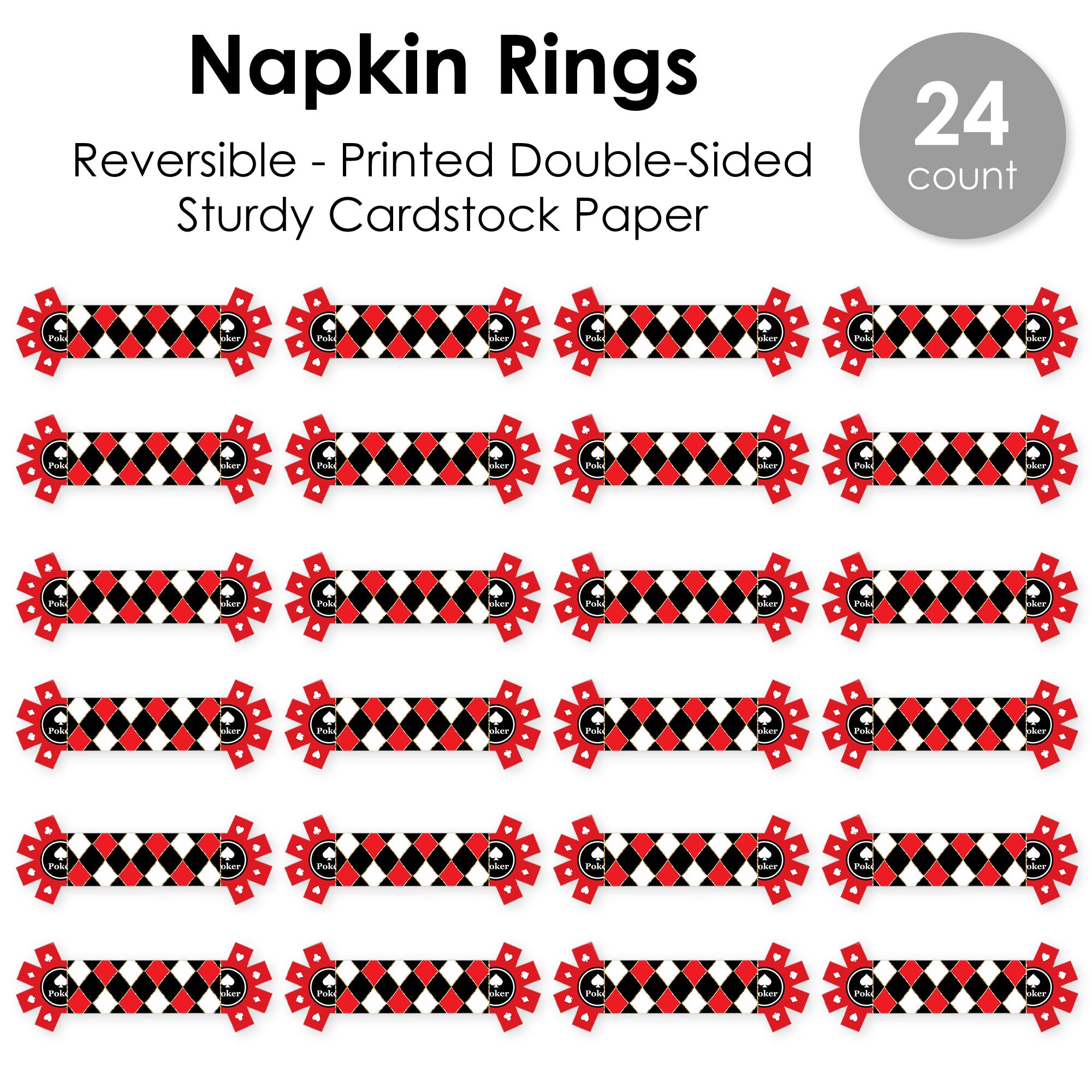 Las Vegas Themed Napkin Rings Snake Napkin Ring Set Of 4