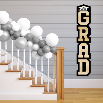 Law School Grad - Future Lawyer Graduation Party Vertical Decoration - Shaped Banner