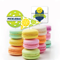Let's Rally - Pickleball - Dessert Cupcake Toppers - Birthday or Retirement Party Clear Treat Picks - Set of 24