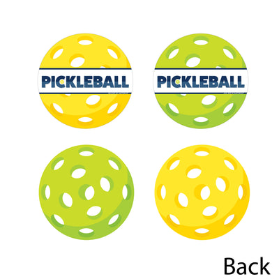 Let's Rally - Pickleball - Decorations DIY Birthday or Retirement Party Essentials - Set of 20