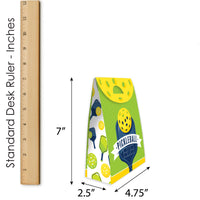 Let's Rally - Pickleball - Birthday or Retirement Gift Favor Bags - Party Goodie Boxes - Set of 12