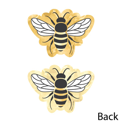 Little Bumblebee - Decorations DIY Bee Baby Shower or Birthday Party Essentials - Set of 20