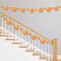 Little Clementine - Orange Citrus Baby Shower or Birthday Party DIY Decorations - Clothespin Garland Banner - 44 Pieces