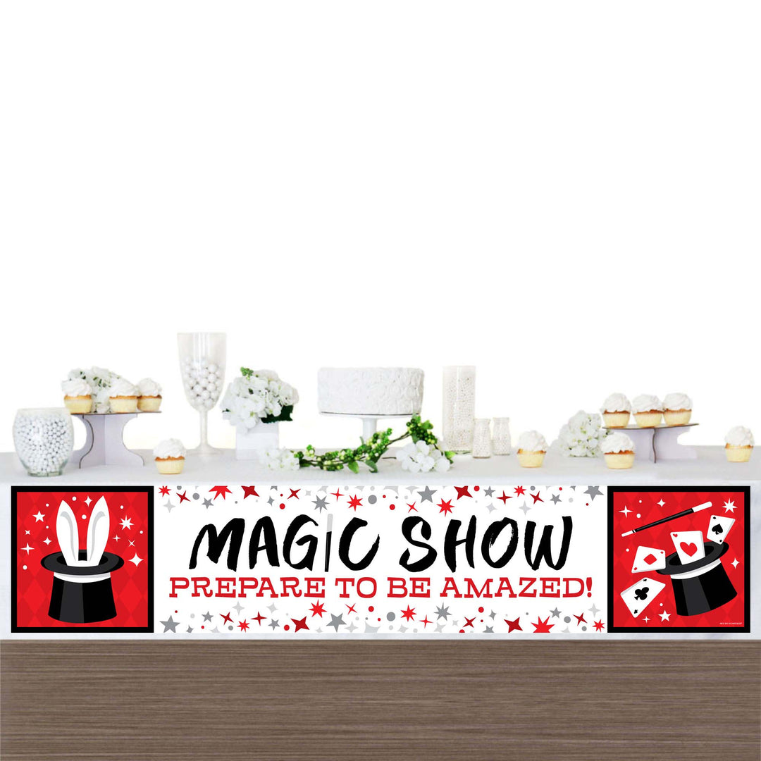 Ta-Da, Magic Show - Magical Party Decorations Party Banner