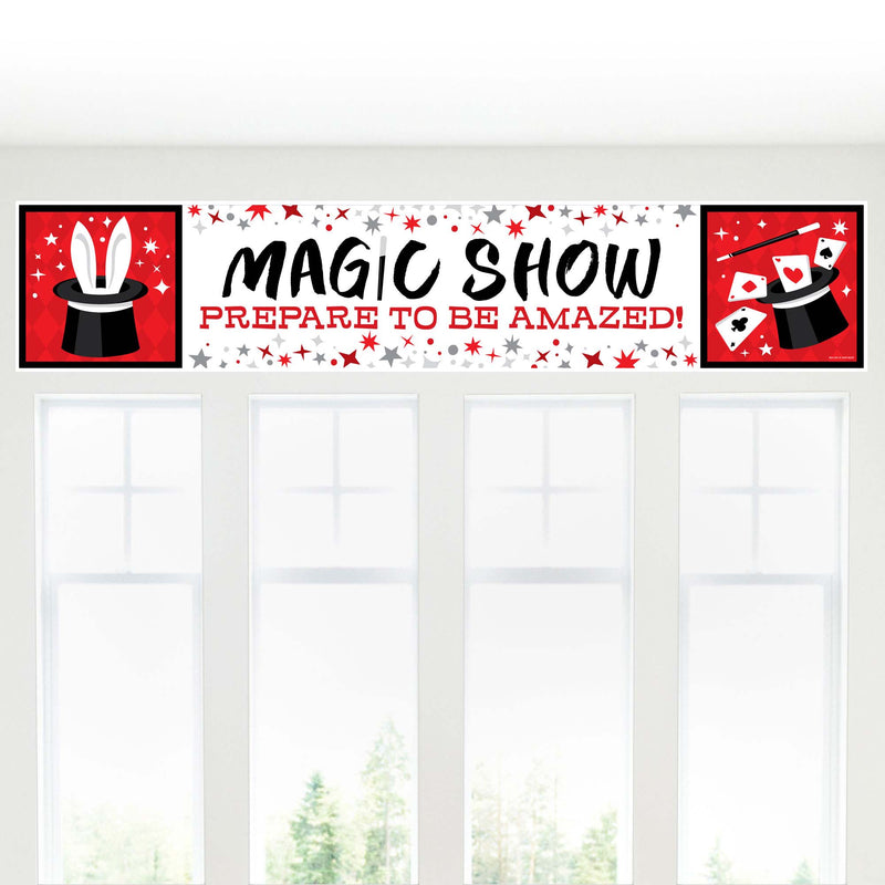 Ta-Da, Magic Show - Magical Party Decorations Party Banner