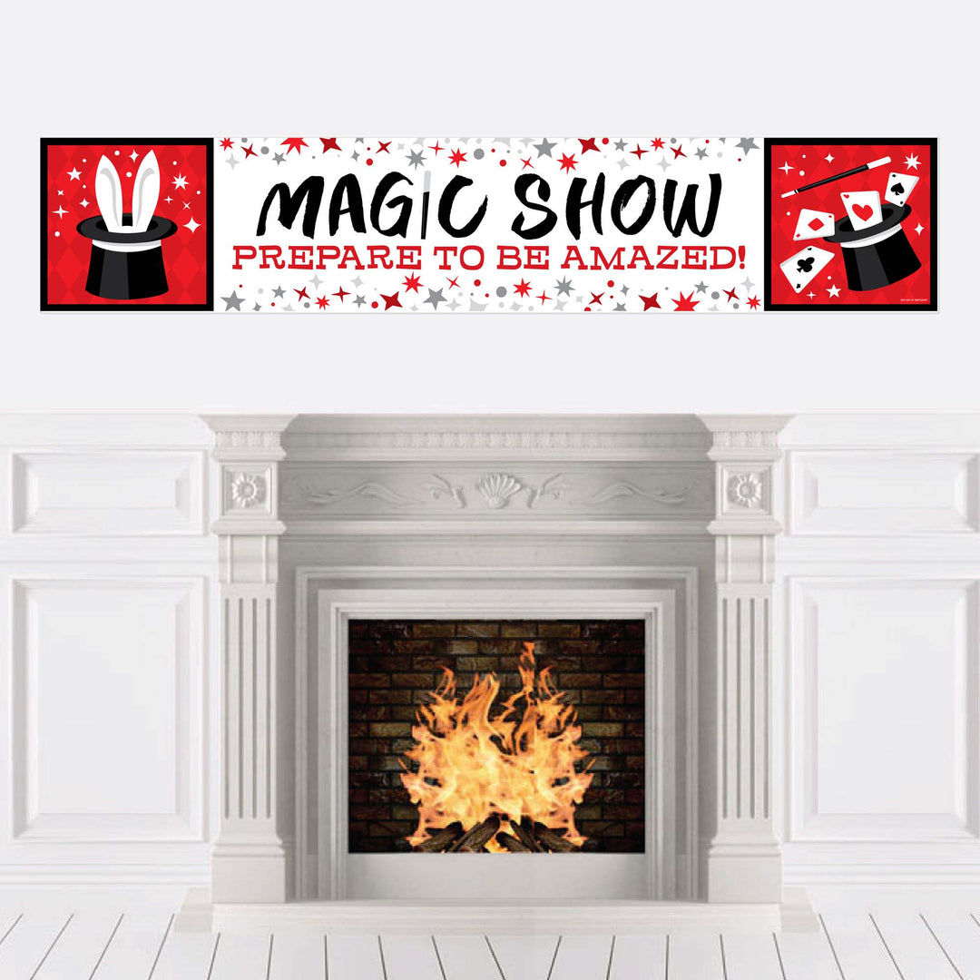Ta-Da, Magic Show - Magical Party Decorations Party Banner