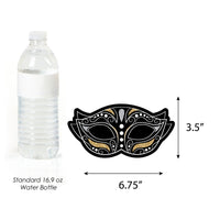 Masquerade - Decorations DIY Venetian Mask Party Essentials - Set of 20
