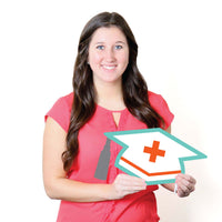 Medical School Grad - Yard Sign & Outdoor Lawn Decorations - Doctor Graduation Party Yard Signs - Set of 8