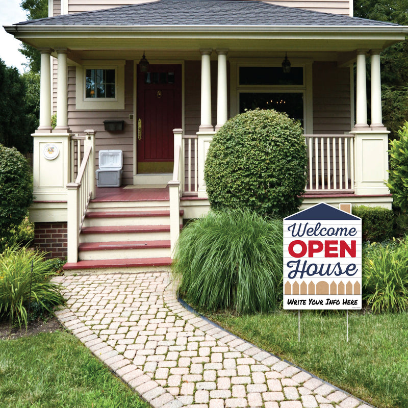 Open House - Real Estate Welcome Yard Sign