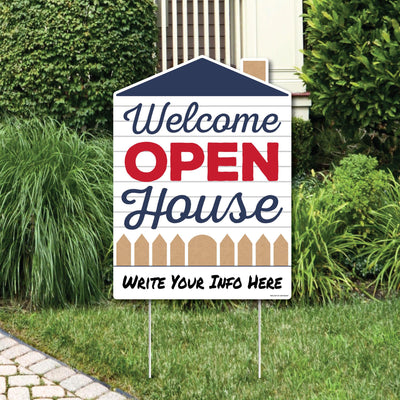Open House - Real Estate Welcome Yard Sign