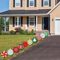 Ornaments Lawn Decorations - Outdoor Holiday and Christmas Yard Decorations - 10 Piece