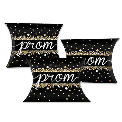 Prom - Favor Gift Boxes - Prom Night Party Petite Pillow Boxes - Set of 20