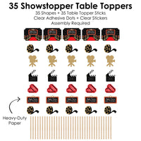 Red Carpet Showstopper Table Toppers - 35 Pc