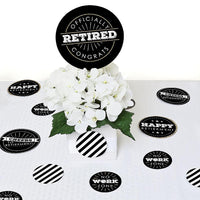 Happy Retirement - Retirement Party Giant Circle Confetti - Party Decorations - Large Confetti 27 Count