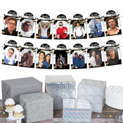 Reunited - DIY School Class Reunion Party Decor - Picture Display - Photo Banner