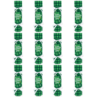 Shamrock St. Patrick's Day - No Snap Saint Paddy’s Day Party Table Favors - DIY Cracker Boxes - Set of 12
