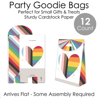 So Many Ways to Be Human - Pride Gift Favor Bags - Party Goodie Boxes - Set of 12