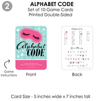 Spa Day - 4 Girls Makeup Party Games - 10 Cards Each - Gamerific Bundle