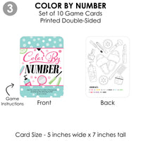 Spa Day - 4 Girls Makeup Party Games - 10 Cards Each - Gamerific Bundle