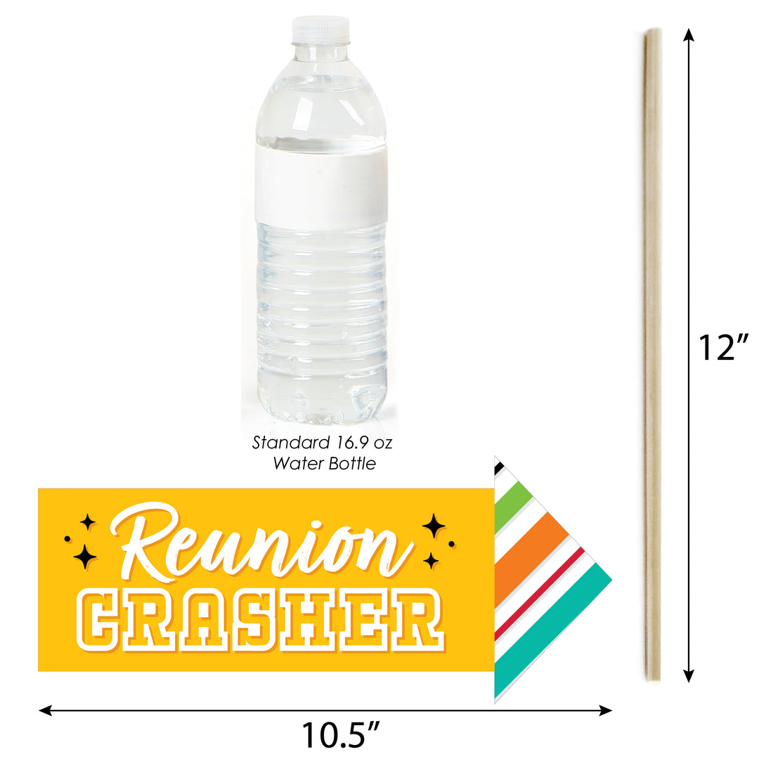 Funny Still Got Class - High School Reunion Party Photo Booth Props Kit - 10 Piece