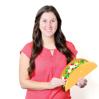 Taco 'Bout Fun - Lawn Decorations - Outdoor Mexican Fiesta Yard Decorations - 10 Piece