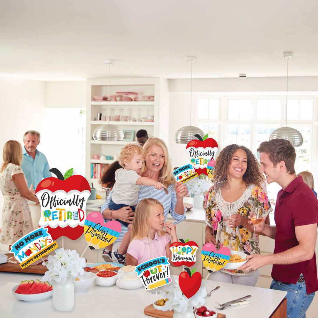 Teacher Retirement Showstopper Table Toppers - 35 Ct