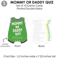 You Got Served - Tennis - 4 Tennis Ball Baby Shower Games - 10 Cards Each - Gamerific Bundle