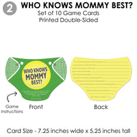 You Got Served - Tennis - 4 Tennis Ball Baby Shower Games - 10 Cards Each - Gamerific Bundle