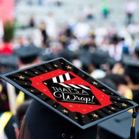 That’s a Wrap - Movie Graduation Cap Decorations Kit - Grad Cap Cover