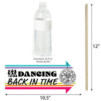 Funny Through the Decades - 50s, 60s, 70s, 80s, and 90s Party Photo Booth Props Kit - 10 Piece