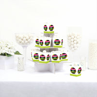 Through the Decades - Party Mini Favor Boxes - 50s, 60s, 70s, 80s, and 90s Party Treat Candy Boxes - Set of 12
