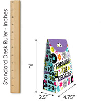 Through the Decades - 50s, 60s, 70s, 80s, and 90s Gift Favor Bags - Party Goodie Boxes - Set of 12