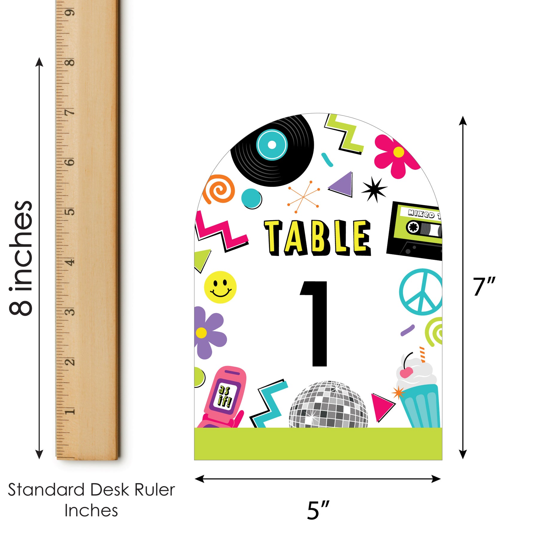 through-the-decades-50s-60s-70s-80s-and-90s-party-double-sided-5-x-7-inches-cards-table-numbers-1-20-bigdotofhappiness-com-big-dot-of-happiness-llc for Free Printable Classroom Table Numbers Through the Decades - 50s, 60s, 70s, 80s, and 90s Party Double-Sided 5 x 7 inches Cards - Table Numbers - 1-20 | BigDotOfHappiness.com – Big Dot of Happiness LLC for Free Printable Classroom Table Numbers