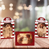 We Still Do - 40th Wedding Anniversary - Anniversary Party 4x6 Picture Display - Paper Photo Frames - Set of 12