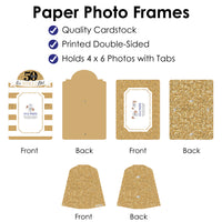 We Still Do - 50th Wedding Anniversary - Anniversary Party 4x6 Picture Display - Paper Photo Frames - Set of 12