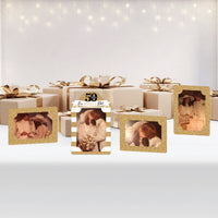 We Still Do - 50th Wedding Anniversary - Anniversary Party 4x6 Picture Display - Paper Photo Frames - Set of 12