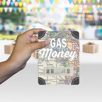 World Awaits - DIY Assorted Travel Themed Party Cash Holder Gift - Funny Money Cards - Set of 6