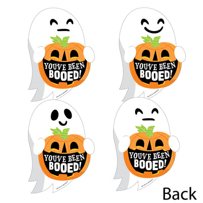 You've Been Booed - Decorations DIY Ghost Halloween Party Essentials - Set of 20