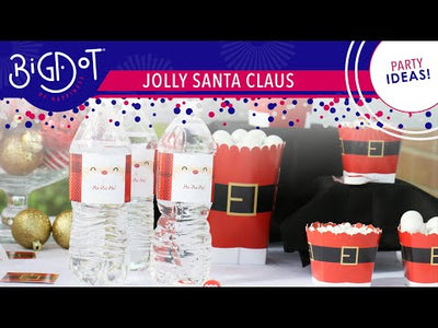 Jolly Santa Claus Decorations & DIY Christmas Party Ideas