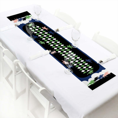 Kentucky Horse Derby - Petite Horse Race Party Paper Table Runner - 12" x 60"