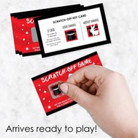 Ta-Da, Magic Show - Magical Birthday Party Game Scratch Off Cards - 22 Count